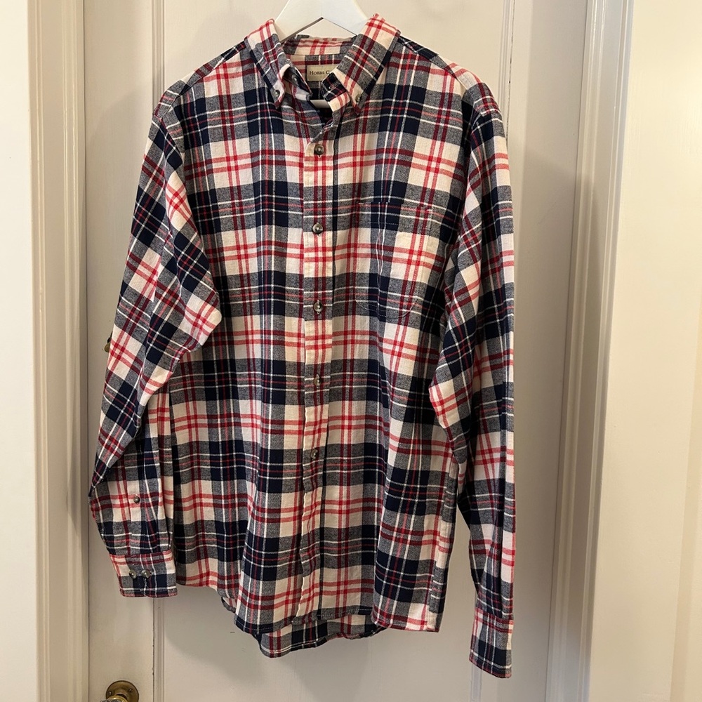 Men’s Hobbs Creek plaid Flannel shirt